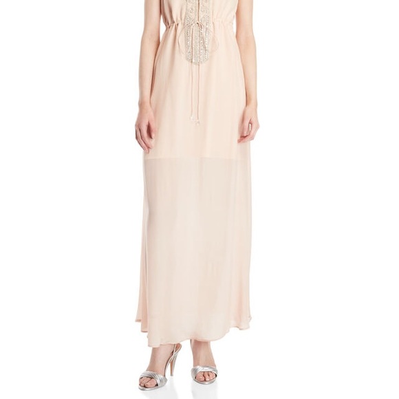 Silk dress with embellishment - Picture 2 of 4